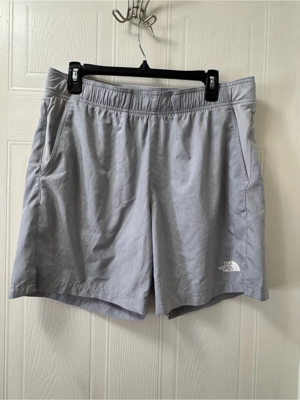 The North Face Light Grey Women's Athletic Shorts